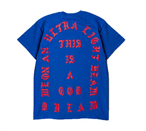 I Feel Like Pablo T-Shirt - Royal Blue Crew Neck, 100%...