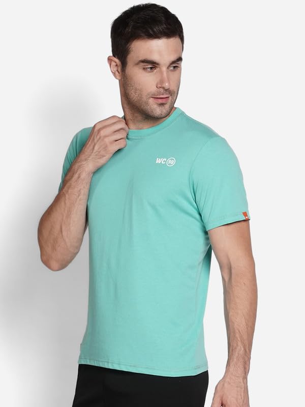 Image of Wildcraft Men's Solid Regular Fit Polo Shirt
