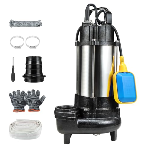 1HP 110V Sewage Effluent Grinder Pump