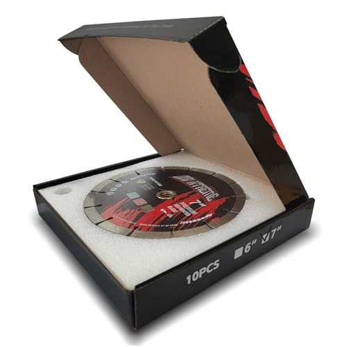 Image of 7 Inch Diamond Saw Blade 10Pcs, General Purpose Segmented Blade