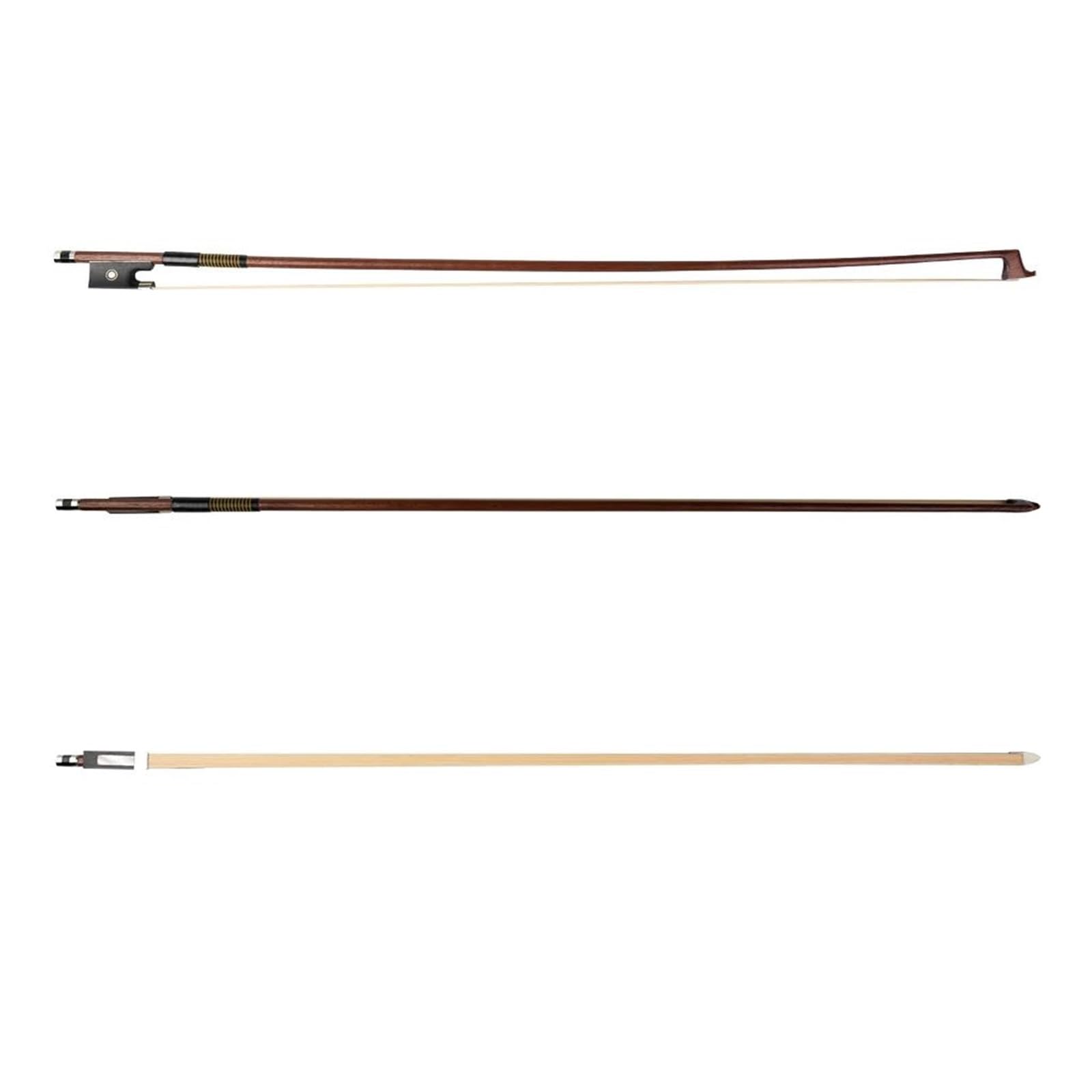 Professioneller Geigenbogen 4/4 Violinbogen Brasilholz Bogen Saiteninstrument Zubehör