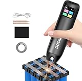 Uadme Soudeuse par Point avec Batterie, 99 Niveaux Soudeur par Points Portable avec Aiguil...