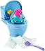 Pooparoos Animal Surprise glouton, aliment et cuvette de toilette, jouet pour enfant, modèle aléatoire, FWN06