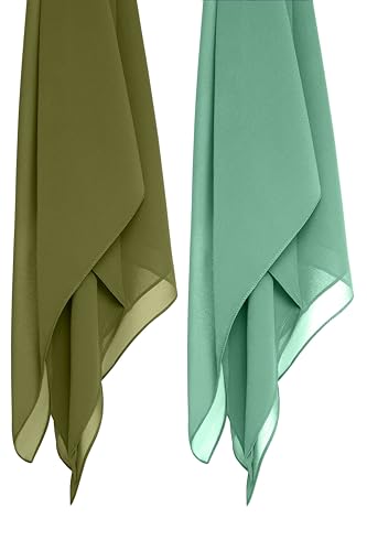 Image of Premium Georgette Hijab for Women, Lightweight and Breathable | 180x70 cm