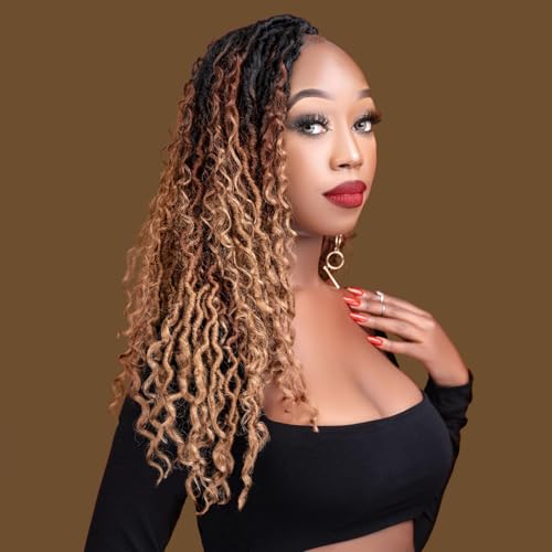 Forevery Goddess Locs Crochet Hair 12 Inch Faux Locs Crochet