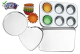 Deluxe Pan Set Compatible with Easy Bake Ultimate Oven | Includes 60 Cupcake Liners THAT WILL FIT, UNLIKE...
