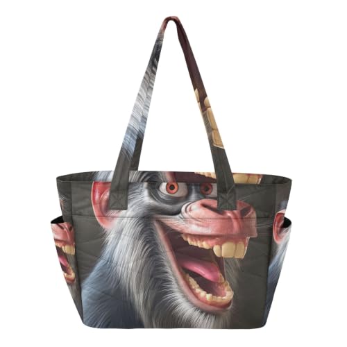 Carga menos peso con este bolso de mano ligero de mono con cremallera para viajes organizados.