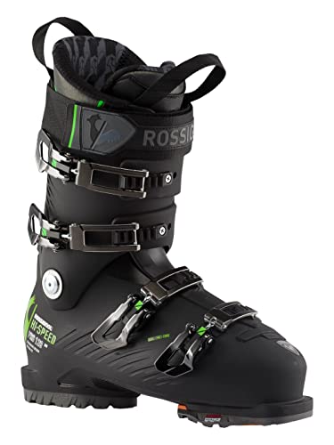 Rossignol Hi-Speed Pro 120 MV GW Mens Ski Boots Black Green 10.5 (28.5)