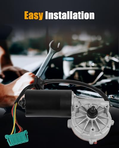 Image of ROADFAR Front Windshield Wiper Motor Compatible For Mercedes-Benz For C43 | Fit For Mercedes-Benz For C230 1998 1999|For Mercedes-Benz For C280 1998 1999|OEM:2028200408|4 Pins