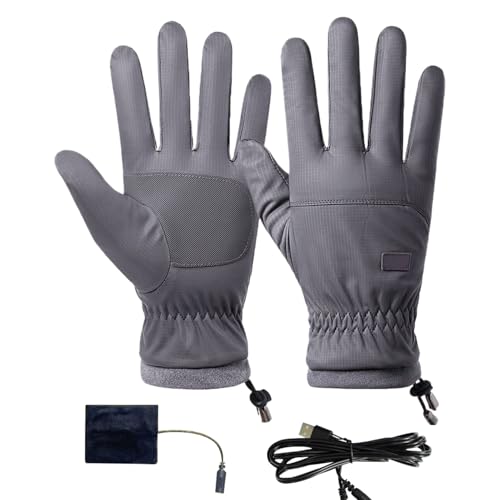 Gants chauffants USB femme contre les mains gelées en ski vélo et randonnée