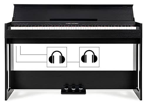 Classic Cantabile DP-S1 SM Piano numérique noir mat Set avec banquette et casque - Les Beatles, Paul McCartney, John Lennon, RIngo Starr, George Harrison Classic Cantabile DP-S1 SM Piano numérique noir mat Set avec banquette et casque – Image 5