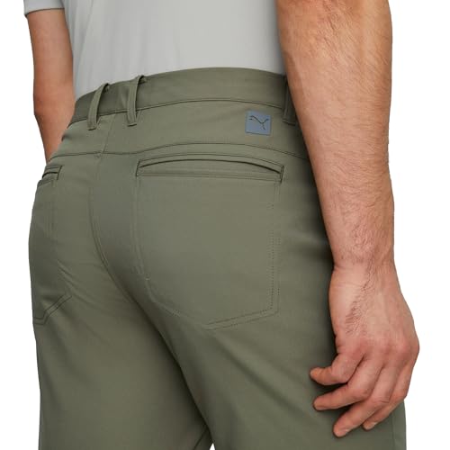 Image of PUMA Mens Dealer 5 Pocket Pants Casual - Blue