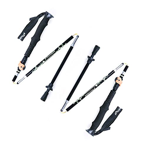 Ultralight Carbon Fiber Trekking Poles (Adjustable)
