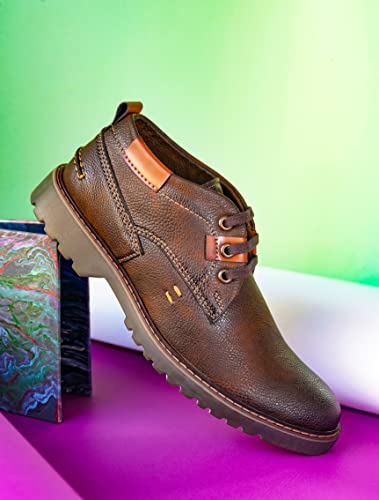Image of Buckaroo Jaripeo Delmar Premium Vegan Synthetic Tan Casual Shoes for Mens