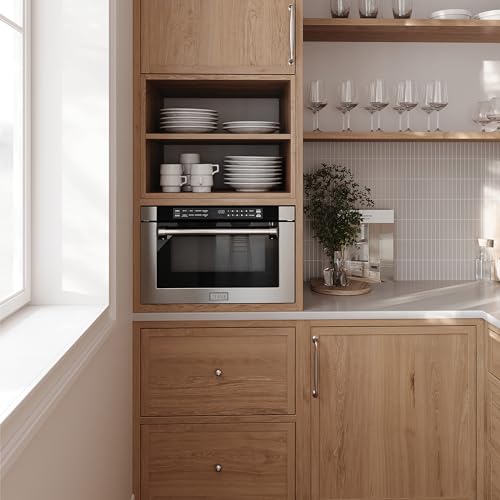 ZLINE-24-12-cu-ft-Built-in-Microwave-Drawer-with-a-Traditional-Handle-in-Stainless-Steel ZLINE 24 12 cu ft Built in Microwave Drawer with a Traditional Handle in Stainless Steel