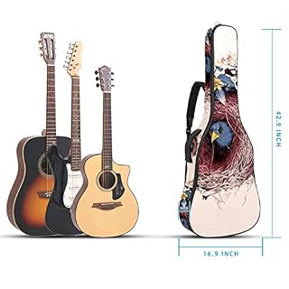 Housse de transport étanche pour guitare avec bandoulière réglable Noir/blanc, Multicolore 09, 42.9×16.9×4.7 in… - Les Beatles, Paul McCartney, John Lennon, RIngo Starr, George Harrison Housse de transport étanche pour guitare avec bandoulière réglable Noir/blanc, Multicolore 09, 42.9x16.9x4.7 in… – Image 5