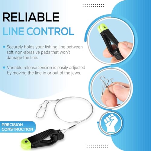 Mini Power Grip Plus línea liberadora con líder de 18 pulg. 2 pzas miniatura 3