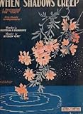 When Shadows Creep - Vintage Sheet Music