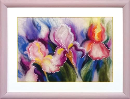 Charivna Mit Felting kit Fragrant Irises V-206Р