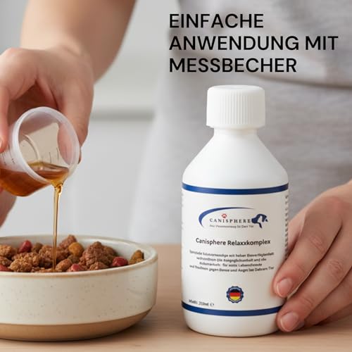 Canisphere Relaxx-Komplex Hund & Katze - Ergänzungsfutter bei Stress, Angst & Nervosität - Entspannung für Hunde & Katzen
