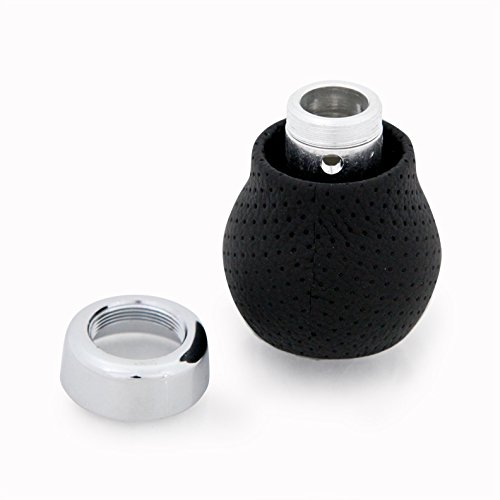 Lt Sport Sn#100000001398-212 For Ford Aspire/Mustang/Taurus/Explorer 5-Speed Leather Round Shift Knob #TOP3