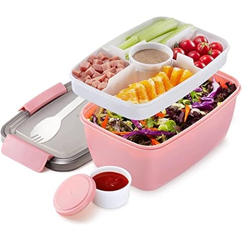 MUJUZE 2-Tier Leak-Proof Lunch Box Cover