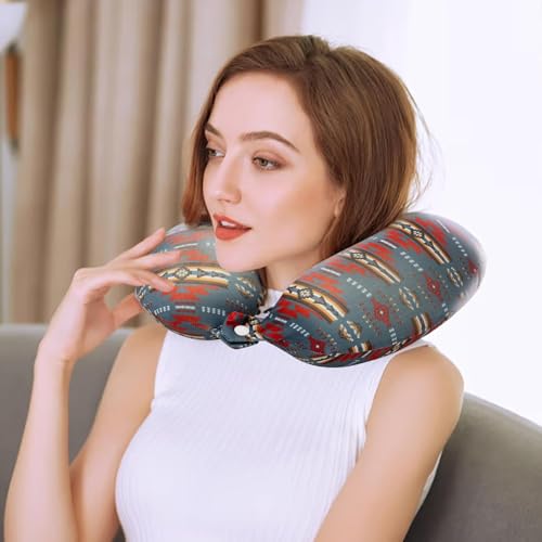 Almohada cervical de algodón ajustable gris miniatura 6
