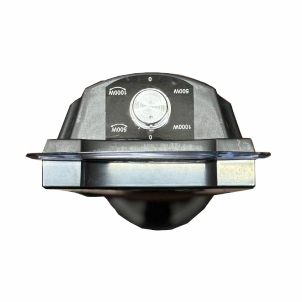 Termozeta Stufa al carbonio TZR11 PLUS ad alta efficienza energetica 2 livelli di potenza fino a 1000W con oscillazione e interruttore antiribaltamento