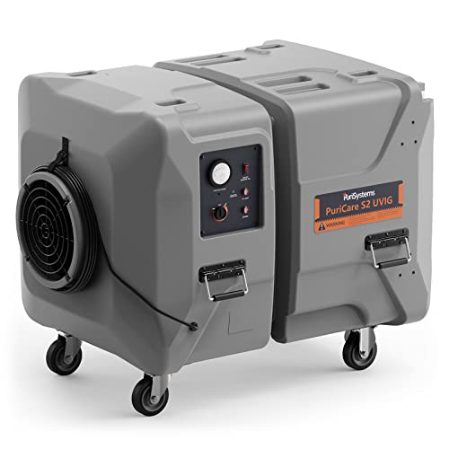 Portable Air Scrubber with UV-C & Ionizer