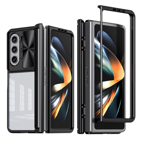 Étui Galaxy Z Fold5 antichoc pour photographe nomade avec coque transparente