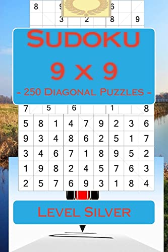 Sudoku 9 x 9 - 250 Diagonal Puzzles - Level Silver: For connoisseurs of Sudoku (9 x 9 PITSTOP)