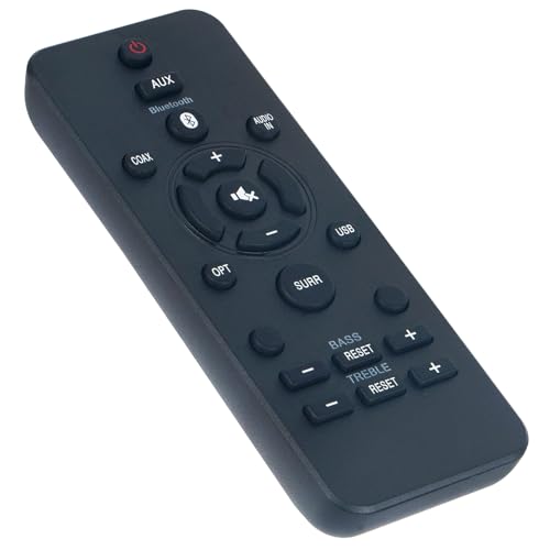 Télécommande Philips soundbar HTL2101A à signal infrarouge stable et rapide
