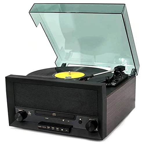 Tourne-Disque Portable Bluetooth Vintage à 3 Vitesses avec Haut-parleurs intégrés | Son Audio amélioré de la Platine… - Les Beatles, Paul McCartney, John Lennon, RIngo Starr, George Harrison Tourne-Disque Portable Bluetooth Vintage à 3 Vitesses avec Haut-parleurs intégrés | Son Audio amélioré de la Platine…