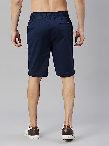 Image of Thomas Scott Men's | Solid | Chino Shorts | Regular Fit | Cotton Elastane | Above Knee | Casual Short