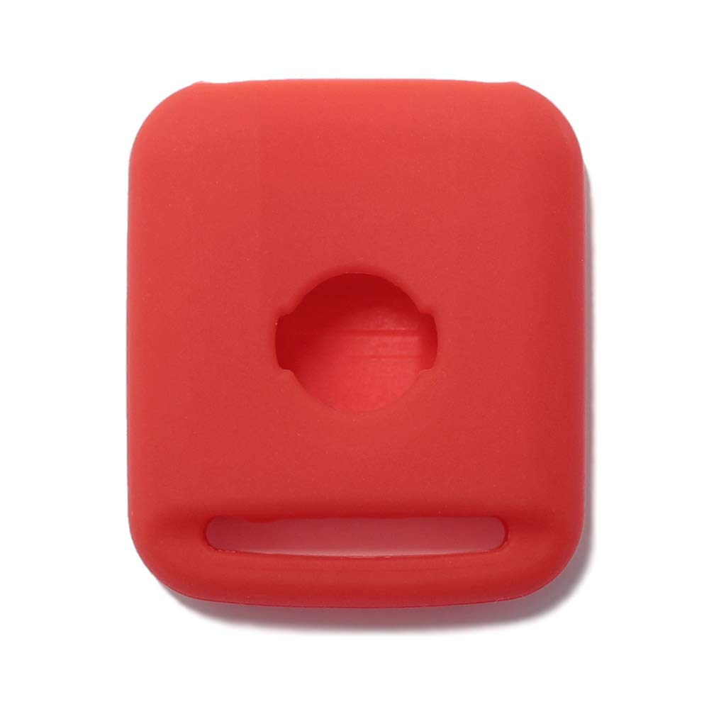 Siliconowy Portachiave Guscio Cover do Kluczyka Nissan 2 Przyciski Qashqai Xtrail Micra Terrano Murano Almera Note Juke Czerwony