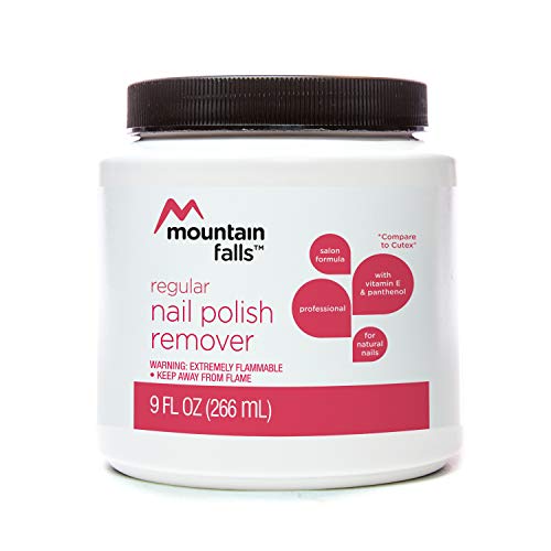 Mountain Falls Regular Dip-It Nail Polish Remover for Natural Nails, with Vitamin E and Panthenol, 9 Fluid Ounce