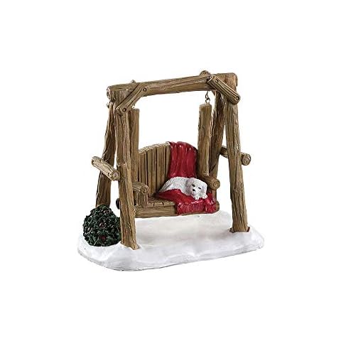 Lemax Rustic Log Swing for Christmas Village Cover