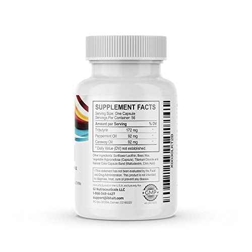 Ibhalt - Digestive Support With Peppermint Oil, Caraway Oil And Tributyrin #TOP4