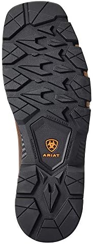 Ariat Mens Rebar Flex Western Waterproof Work Boot Dark Brown/Black 11 Wide | Image 4