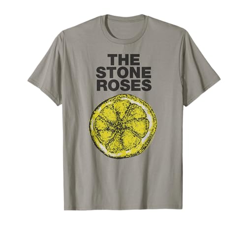 Oficial Stone Roses Lemons 1989 Rock Band Album Camiseta