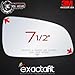 Passenger Right Side Mirror Glass For 2008 2009 Saturn Astra Door Rear View Mirrors Non-Heated Convex Lens Replacement exactafit 8271R