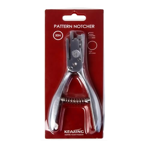 Kearing Multi-Purpose Pattern Notcher 50N, 1/4 x 1/16inch Pattern Notcher,