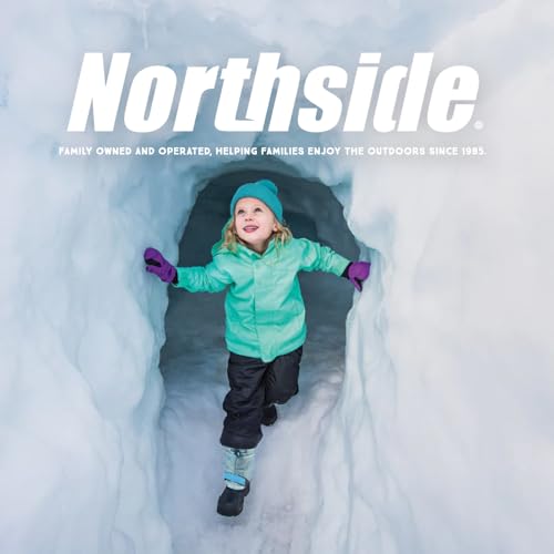 Image of Northside Frosty Insulated Winter Snow Boots for Girls and Boys with Rugged, Water Resistant Nylon Upper, Quick-Drying Lining, Removable EVA Insole, and Durable TPR Outsole