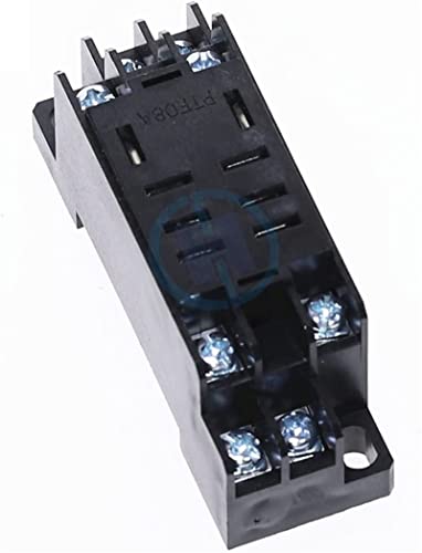 Relé de 8 pines LY2NJ con base para solucionar fallos de conmutación en DC12V 4