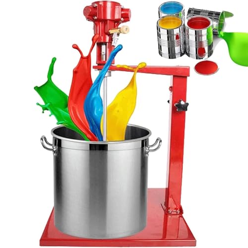 Automatyczny mieszalnik pneumatyczny 5 galonów cementowy kolorowy barwnik hydrosol blender przemysłowe narzędzie do mieszania z silnikiem 1500-2600 obr./min do intensywnego użytkowania