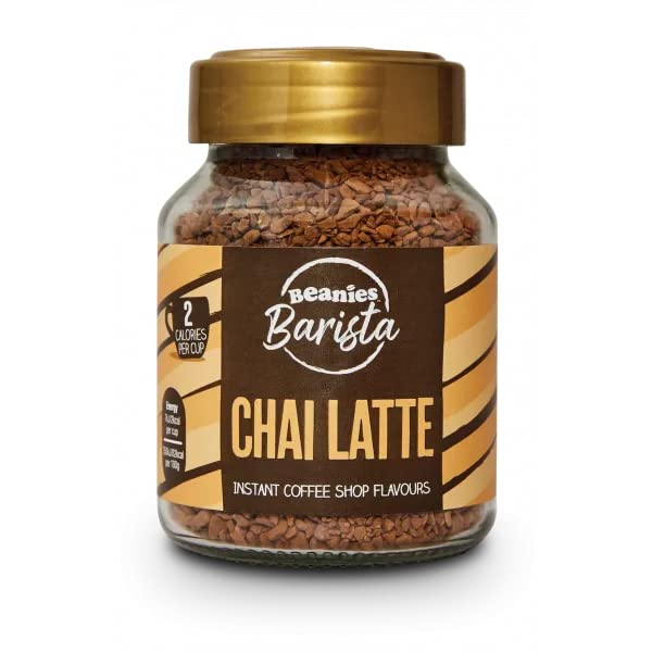 BEANIES Flavoured Instant Coffee Powder CHAI LATTE Hot & Cold Coffee