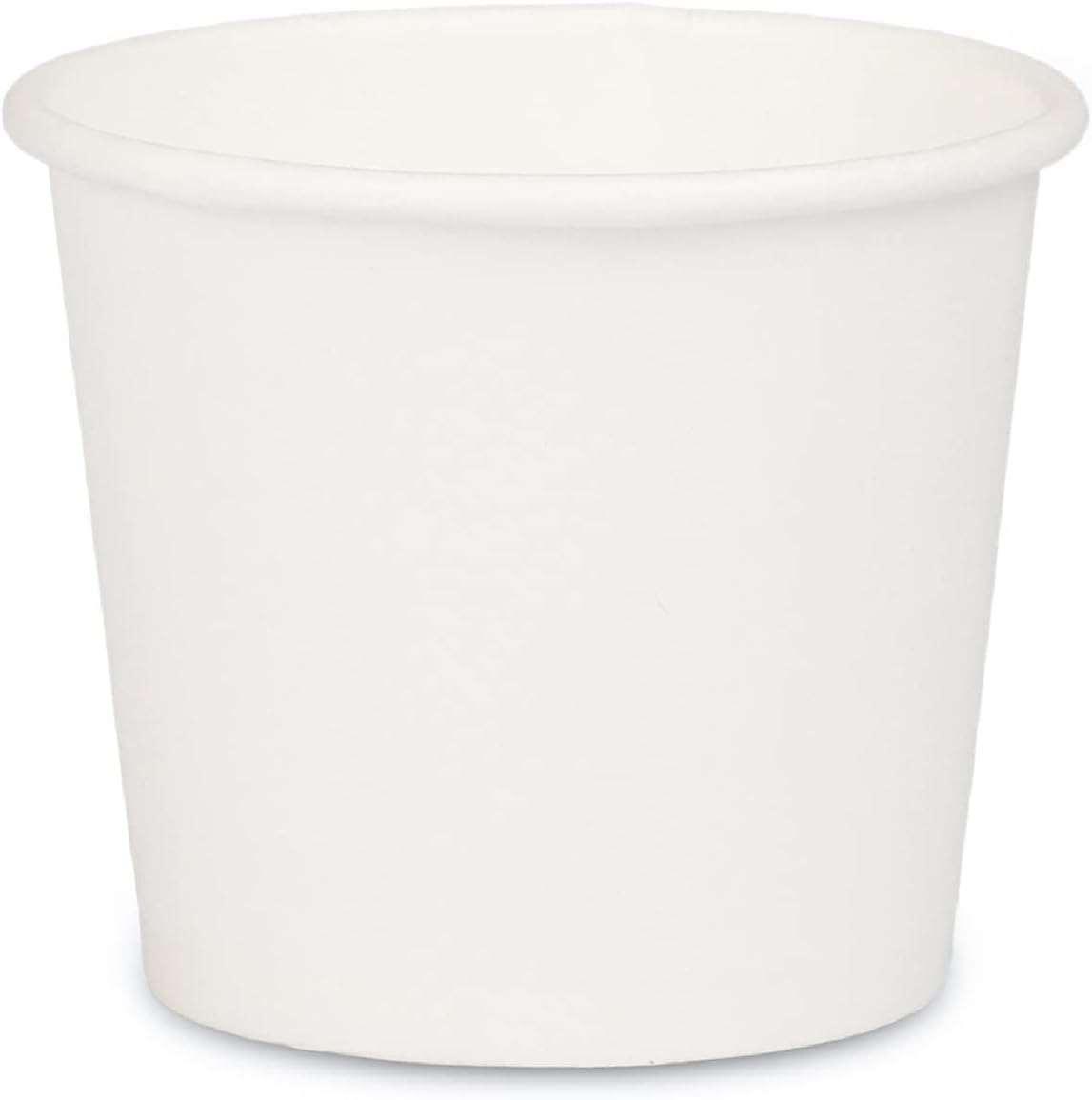 Paper Disposable Tea / Coffee Cups, Set of 100 pcs, 100 ml - White