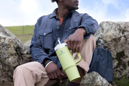 Image of STANLEY Quencher H2.0 Tumbler with Straw 30 oz | Flowstate 3-Position Lid | Cup Holder Compatible for Travel | Insulated Stainless Steel Cup | BPA-Free | Citron