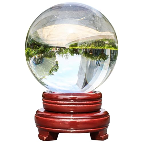 Grande boule de cristal de sorcellerie de qualité supérieure