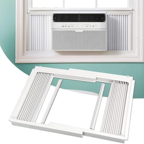 Wechselstromberabentafeln für Fenstereinheiten, Wechselstromfenstereinheit Seitenträfte- Lateraler Klimaanlagen- Panel- Kit mit Rahmen, Wechselstromberabentafel für den Austausch von Klimaanlagen ein-3